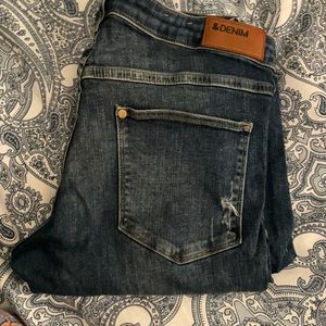 Denim skinny jean